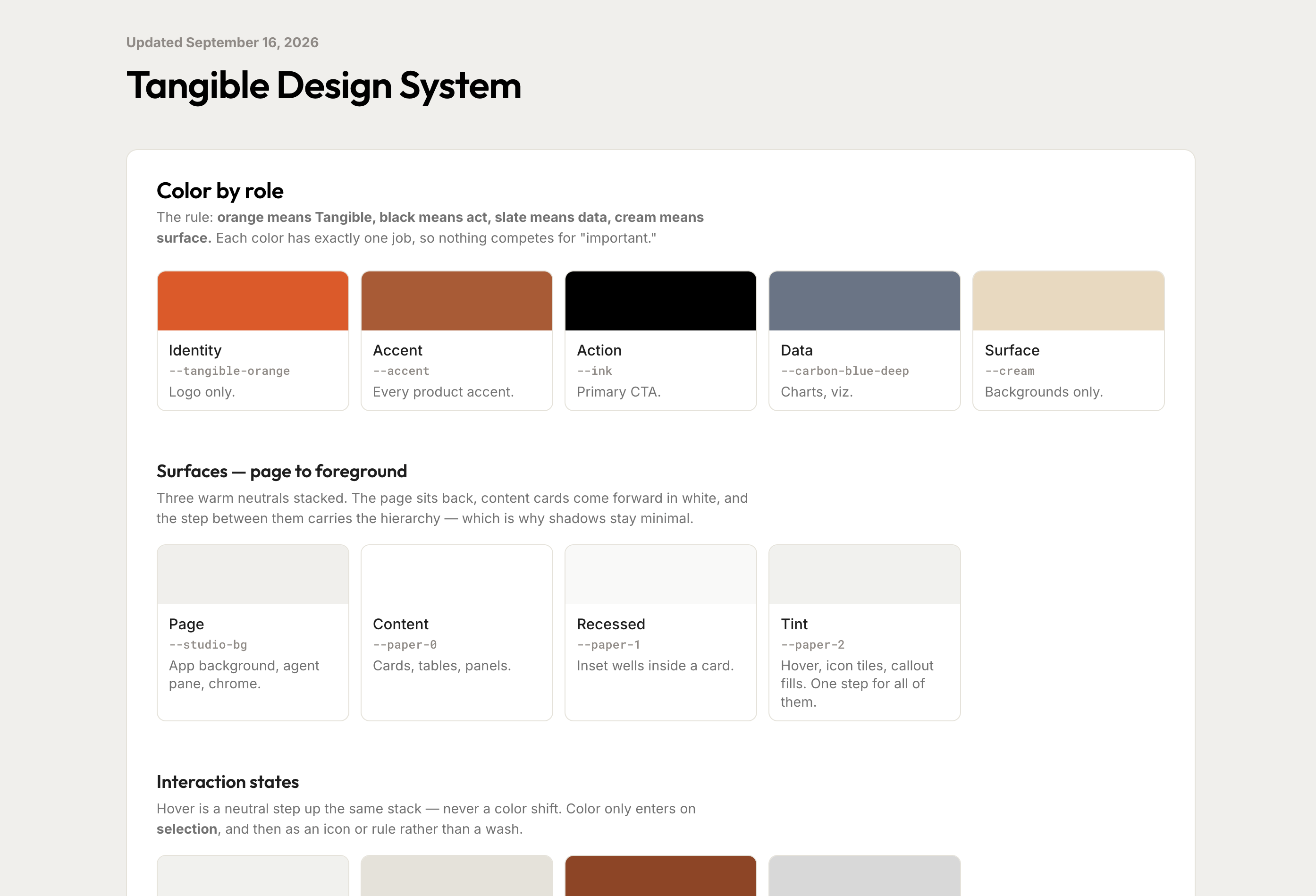 Design system
